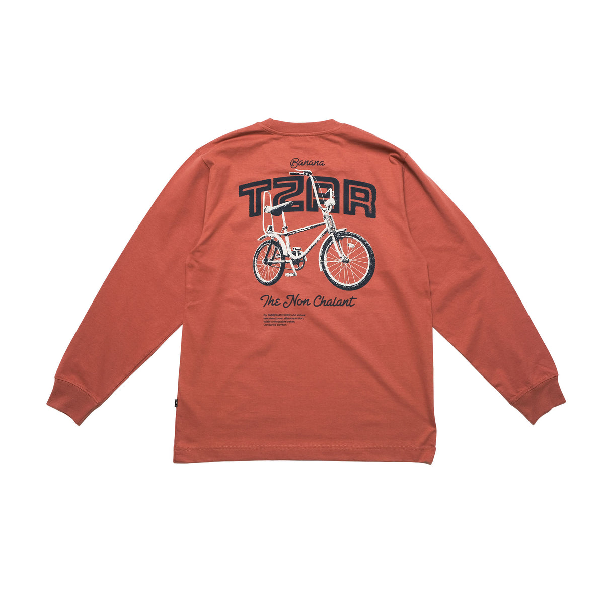Banana Tzar, man's long sleeve t-shirt