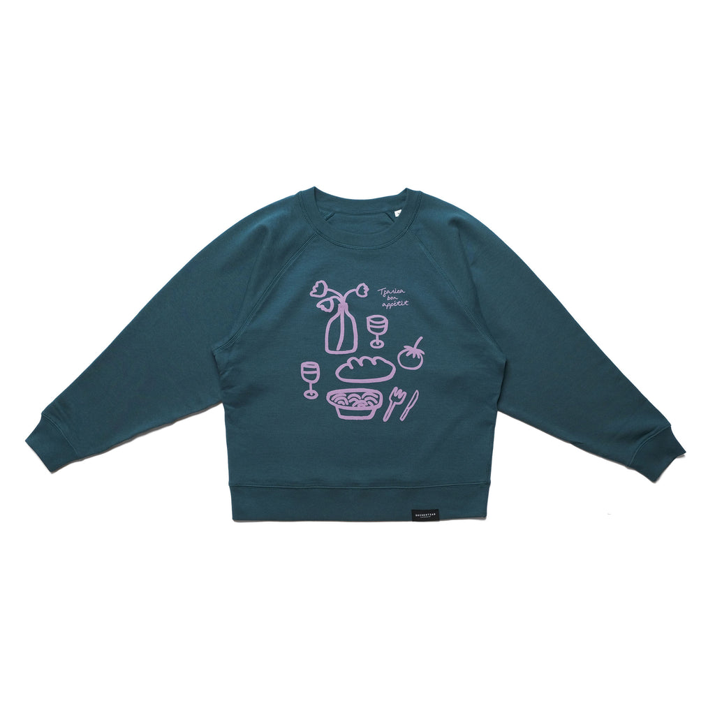 Bon Appetit w26, women's sweatshirt