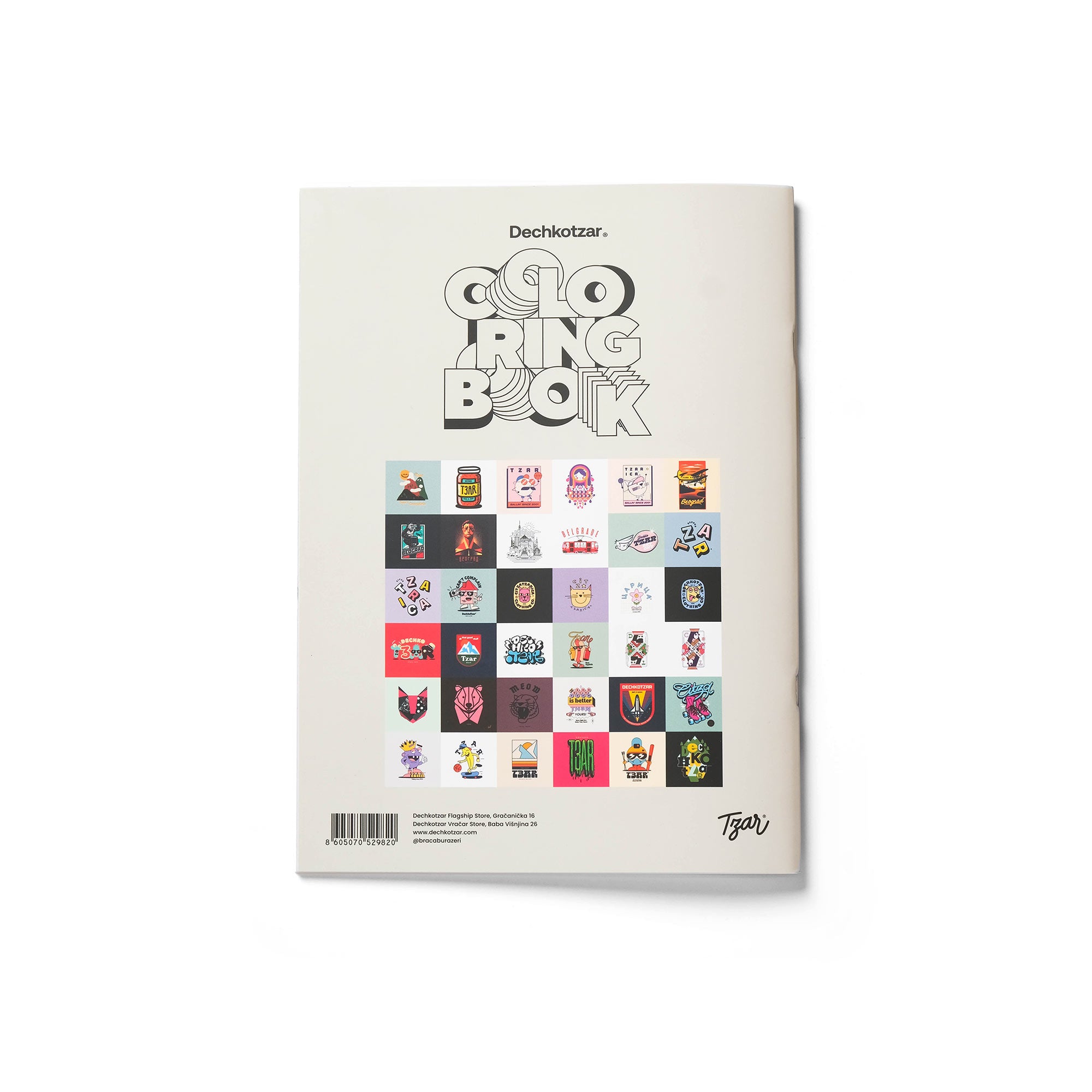 Dechkotzar, Coloring Book