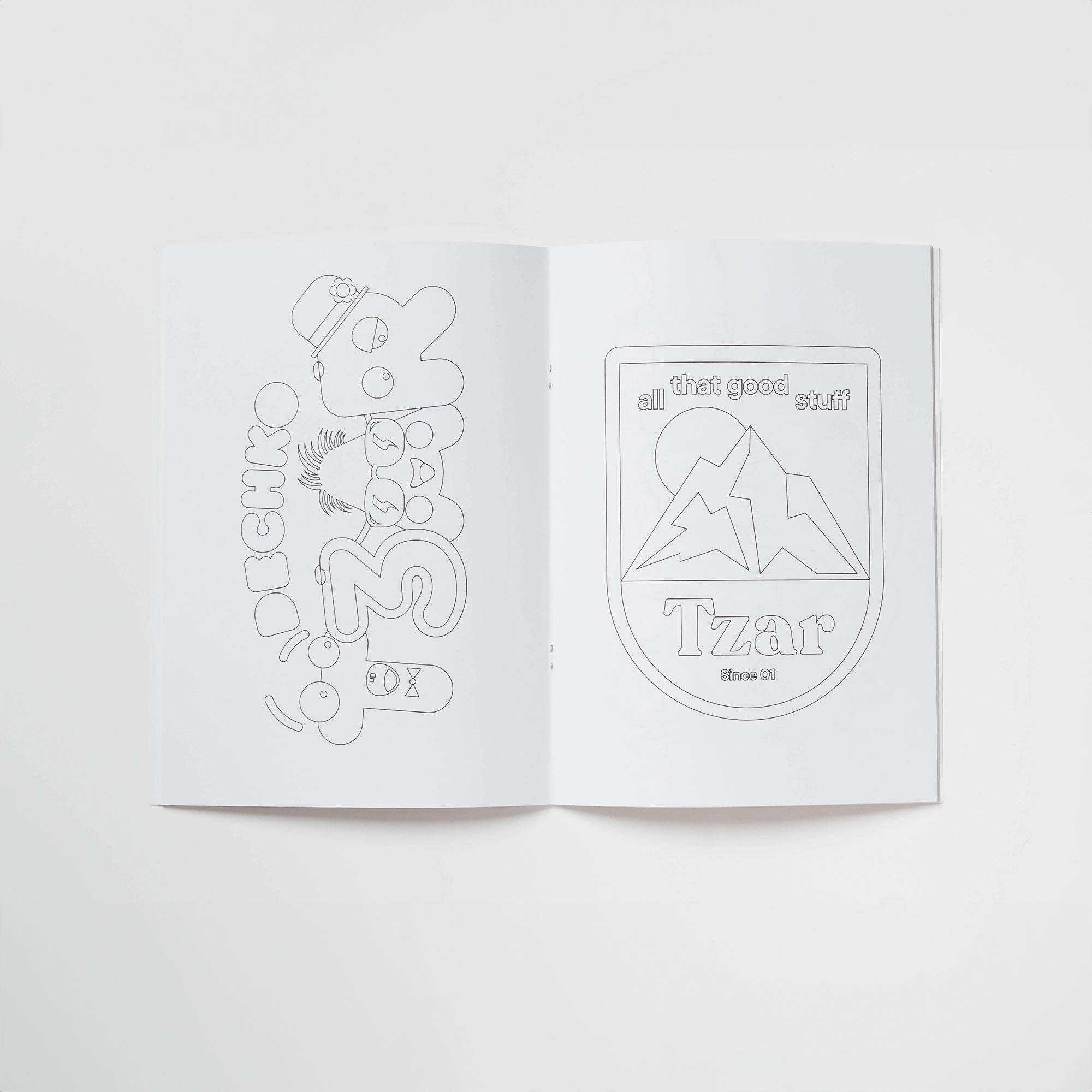 Dechkotzar, Coloring Book