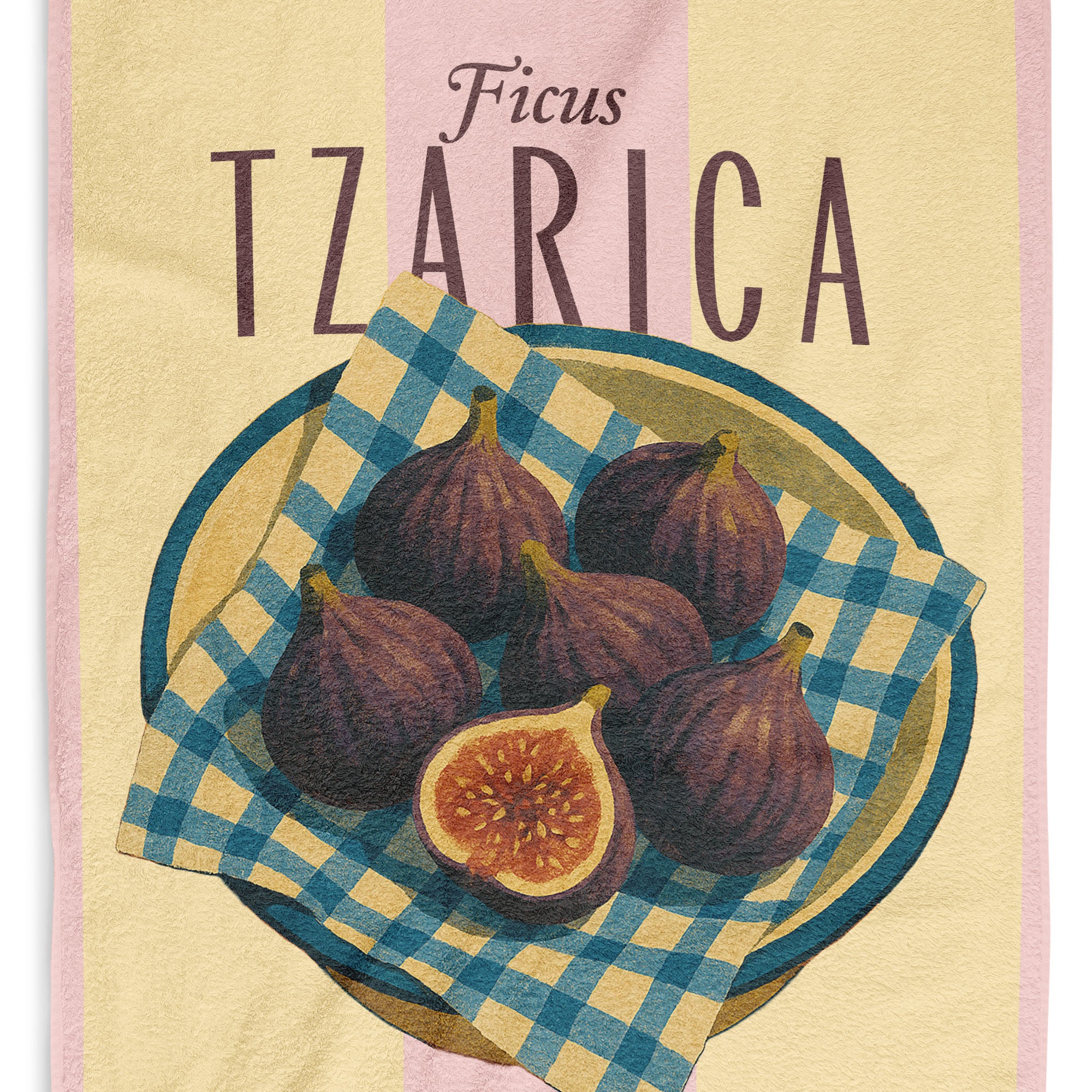 Ficus, beach towel
