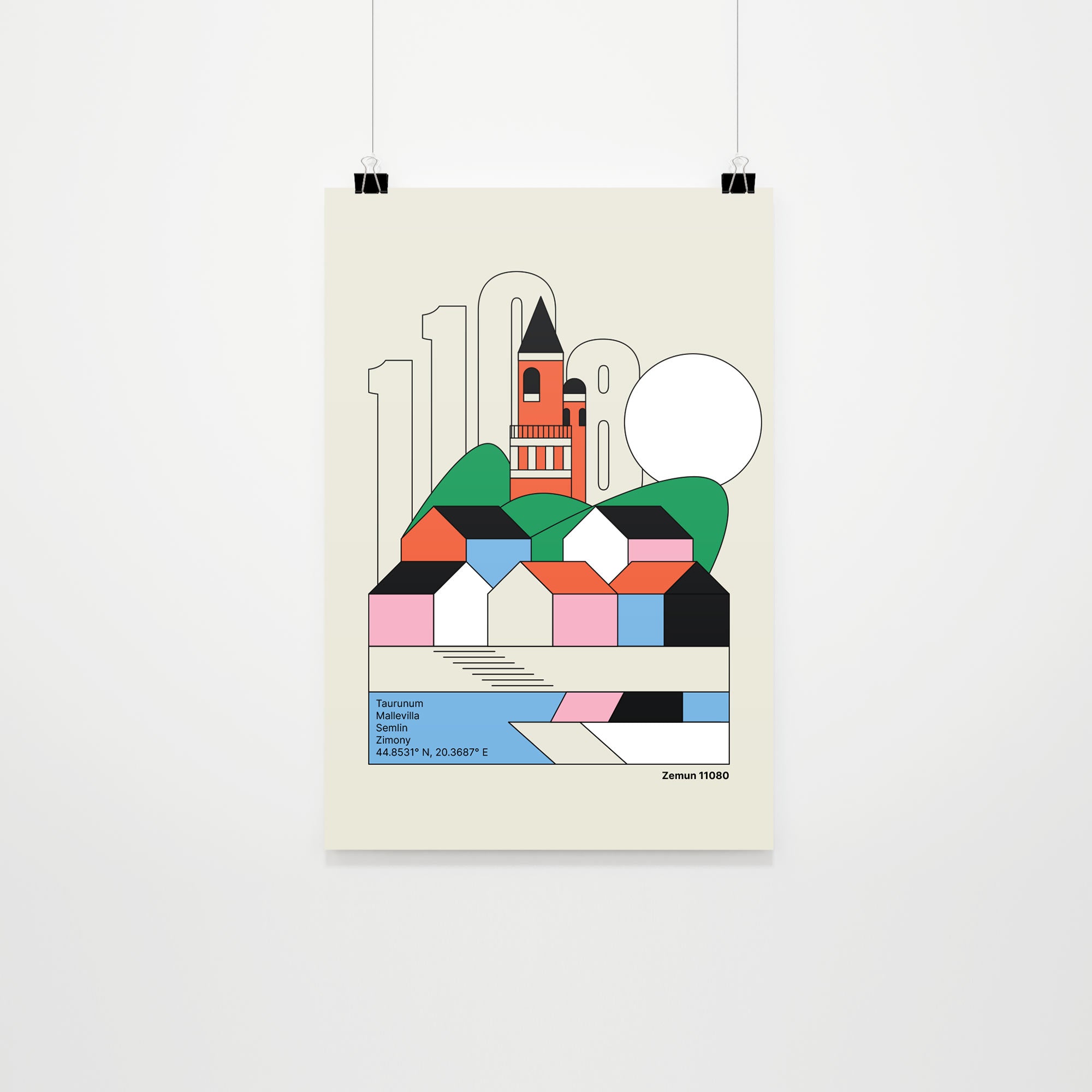 Gardoš 11080 color, poster