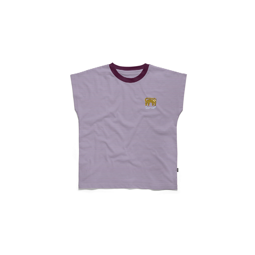 Gepard, striped women's t-shirt