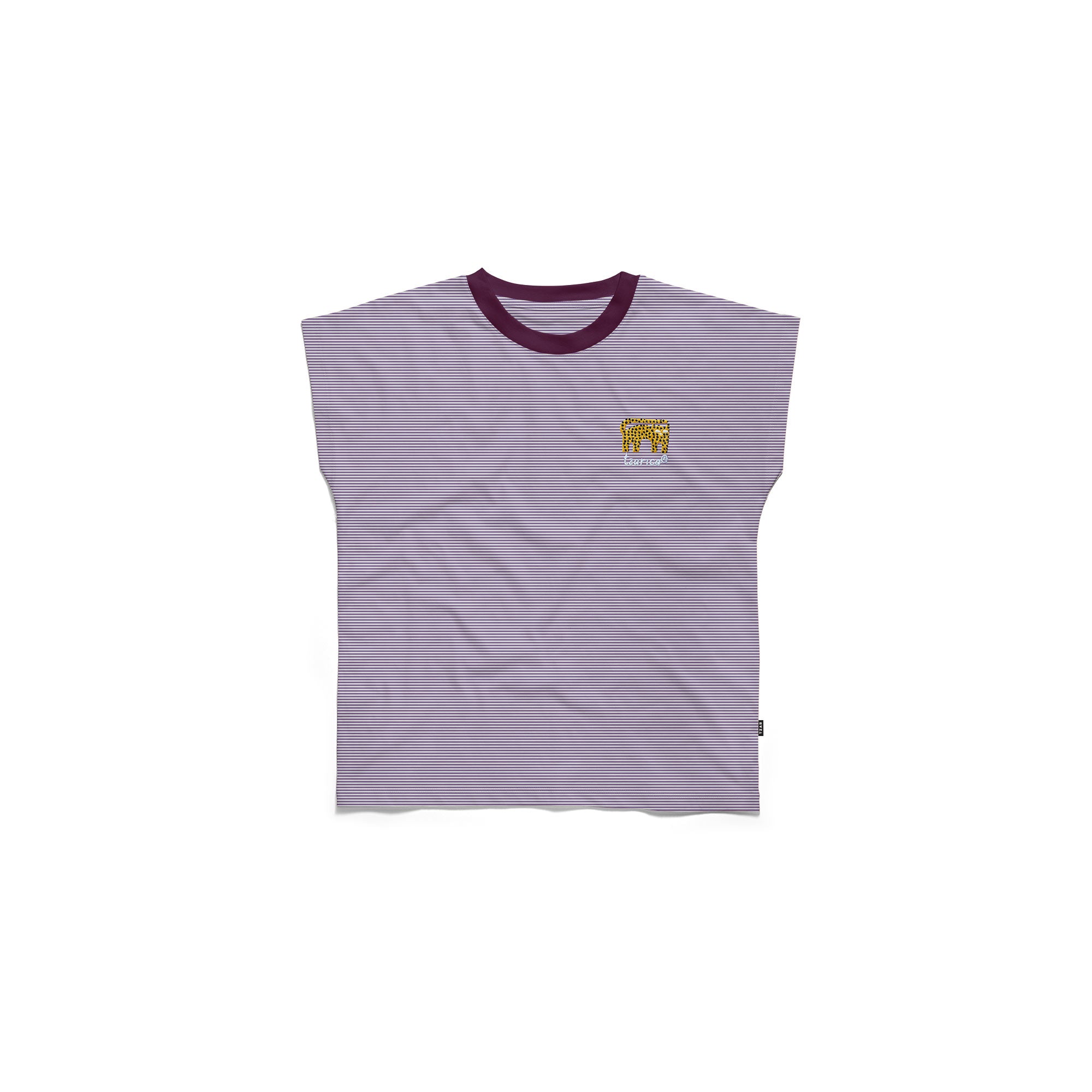 Gepard, striped women's t-shirt