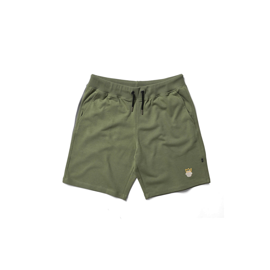 Kruna, men's olive green shorts