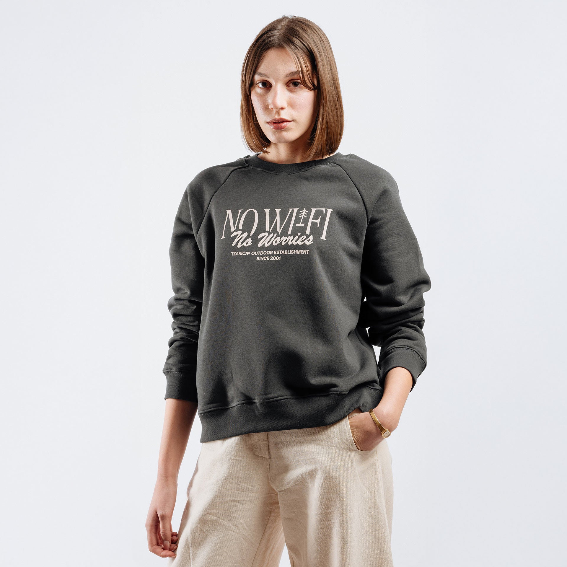 No Wi-Fi Tzarica w25, women's sweatshirt