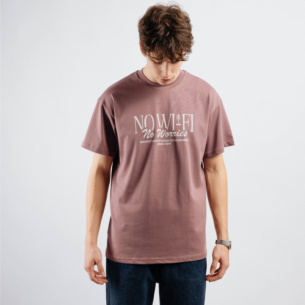 No Wi-Fi w25, muška oversized majica