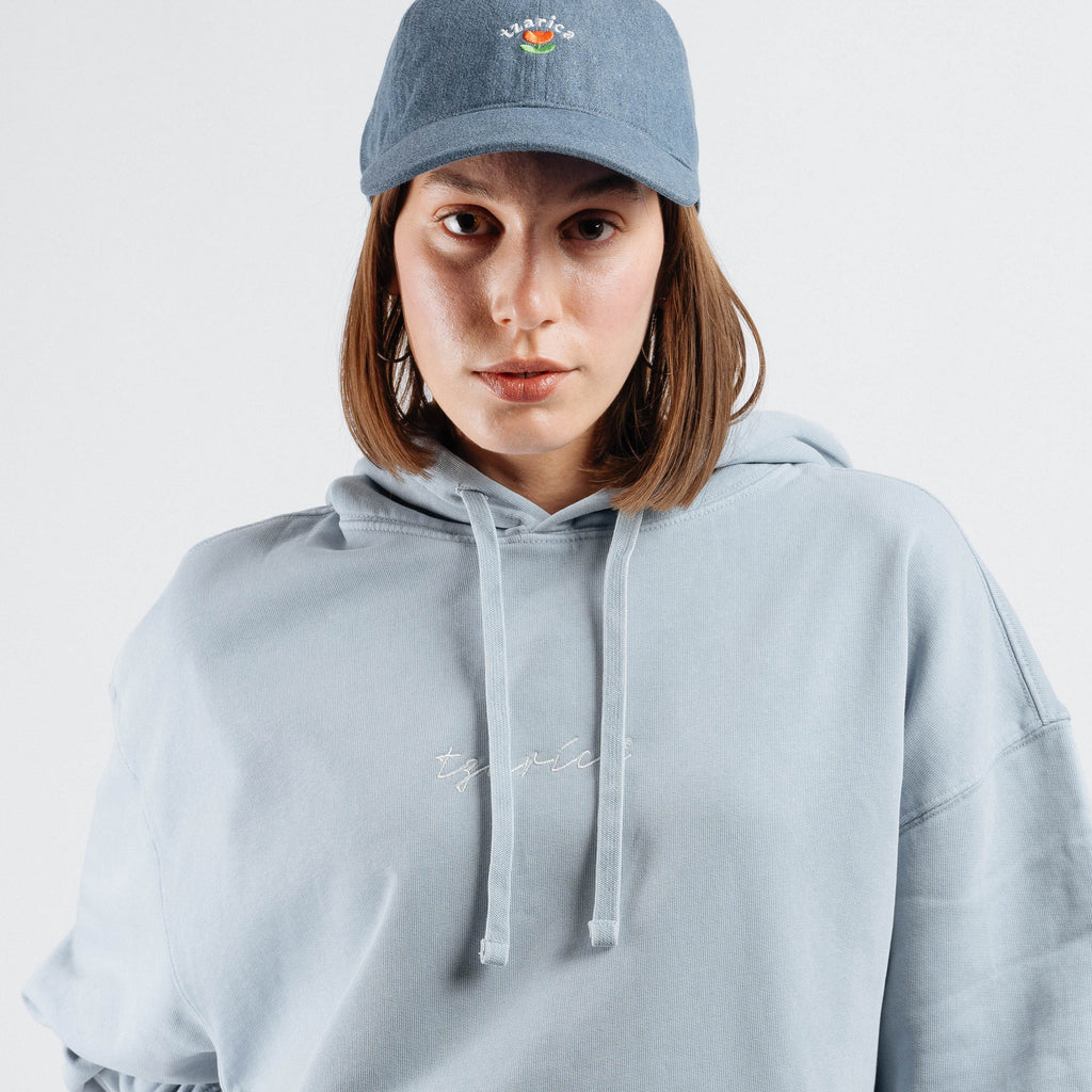 Script Tzarica w25, women's oversized hoodie