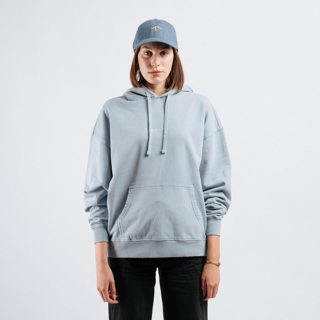 Script Tzarica w25, women's oversized hoodie