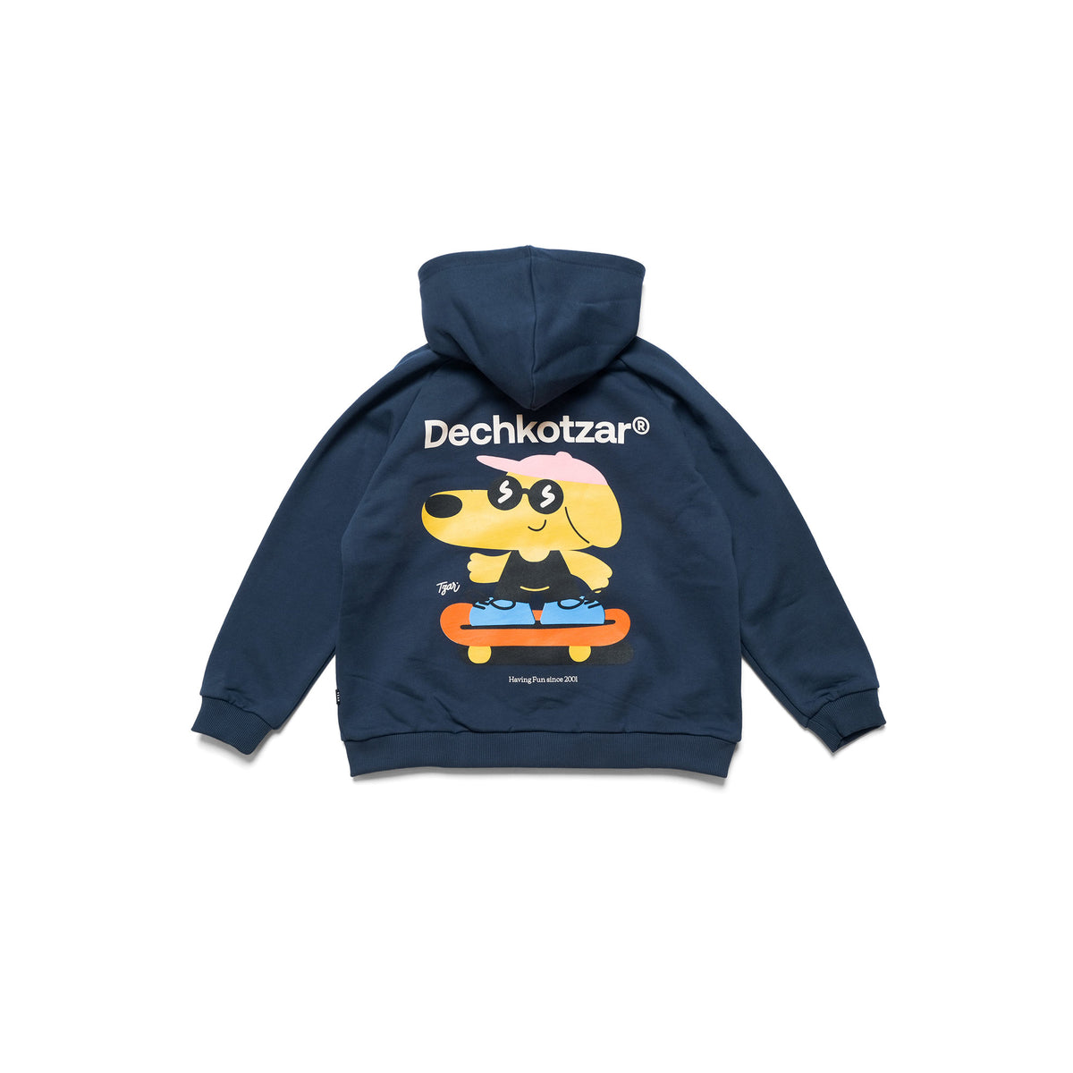 Skate Dog, kids zip-up hoodie