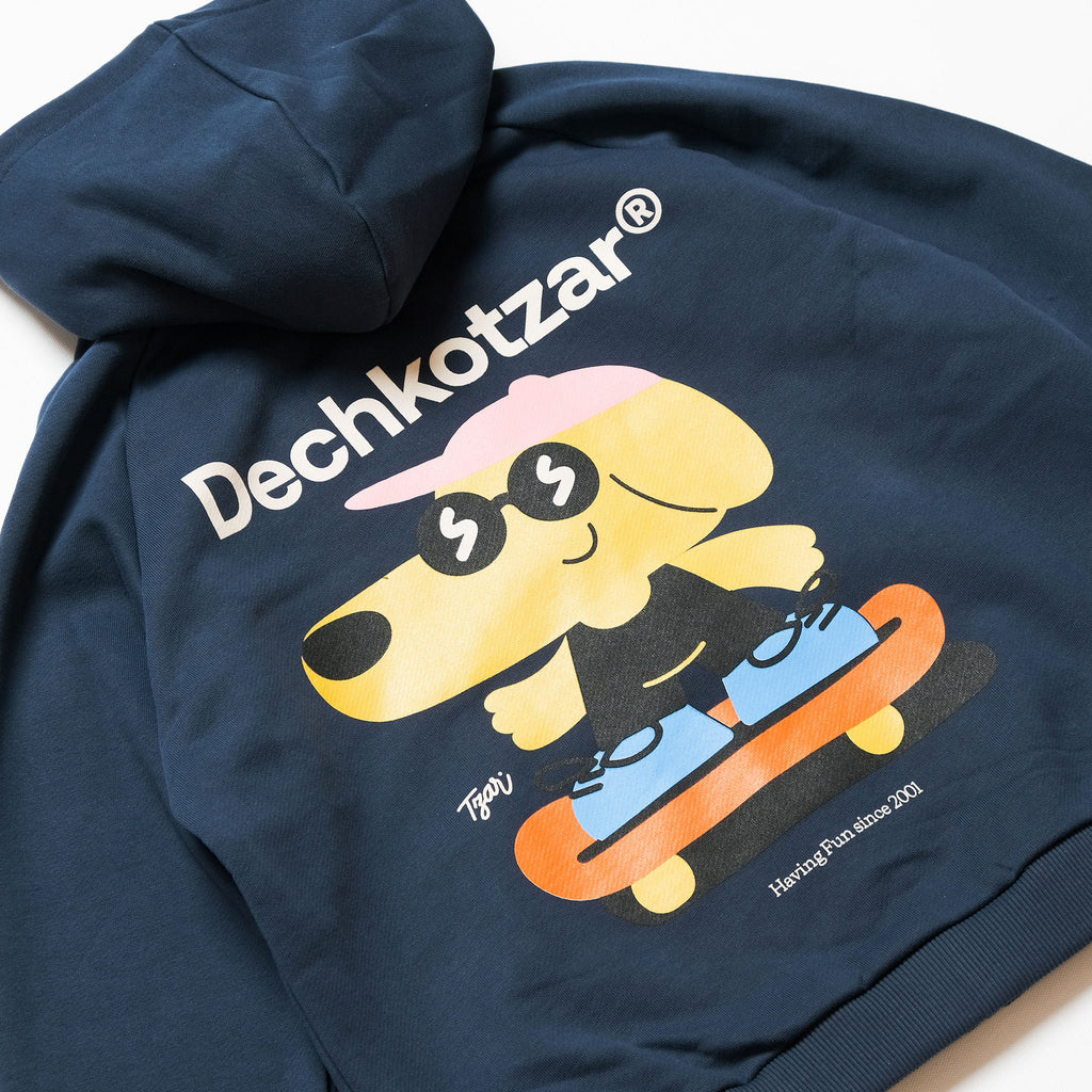 Skate Dog, kids zip-up hoodie