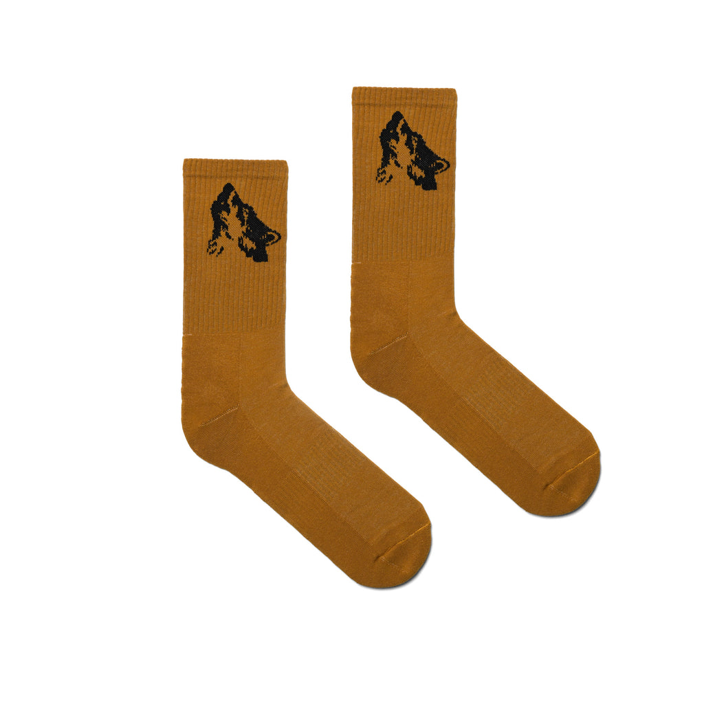 SP Vuk w25, men's ochre sport socks