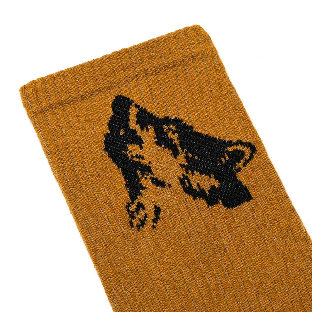 SP Vuk w25, men's ochre sport socks