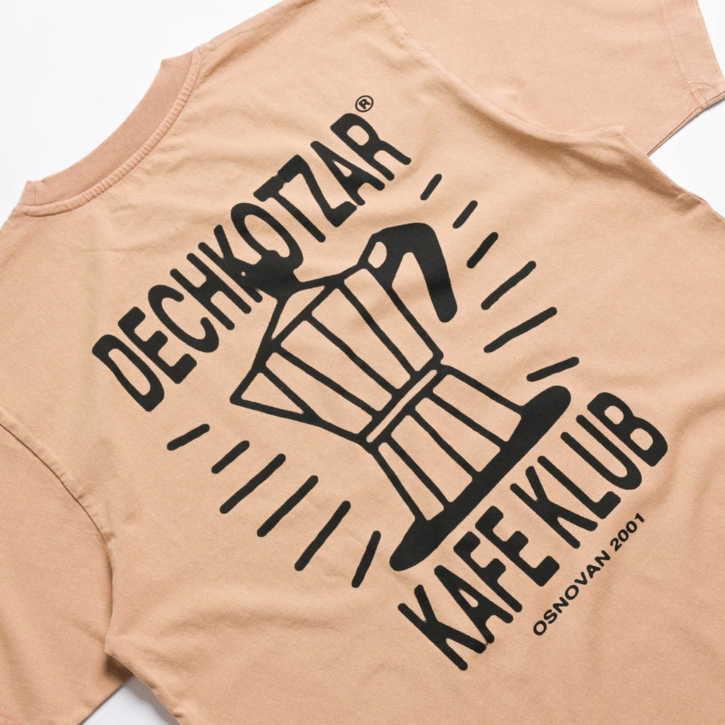 Dechkotzar Kafe Klub, muška oversized majica