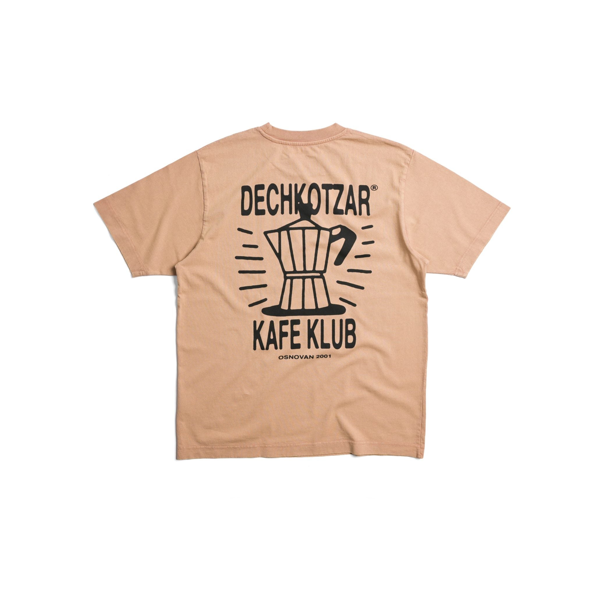 Dechkotzar Kafe Klub, muška oversized majica