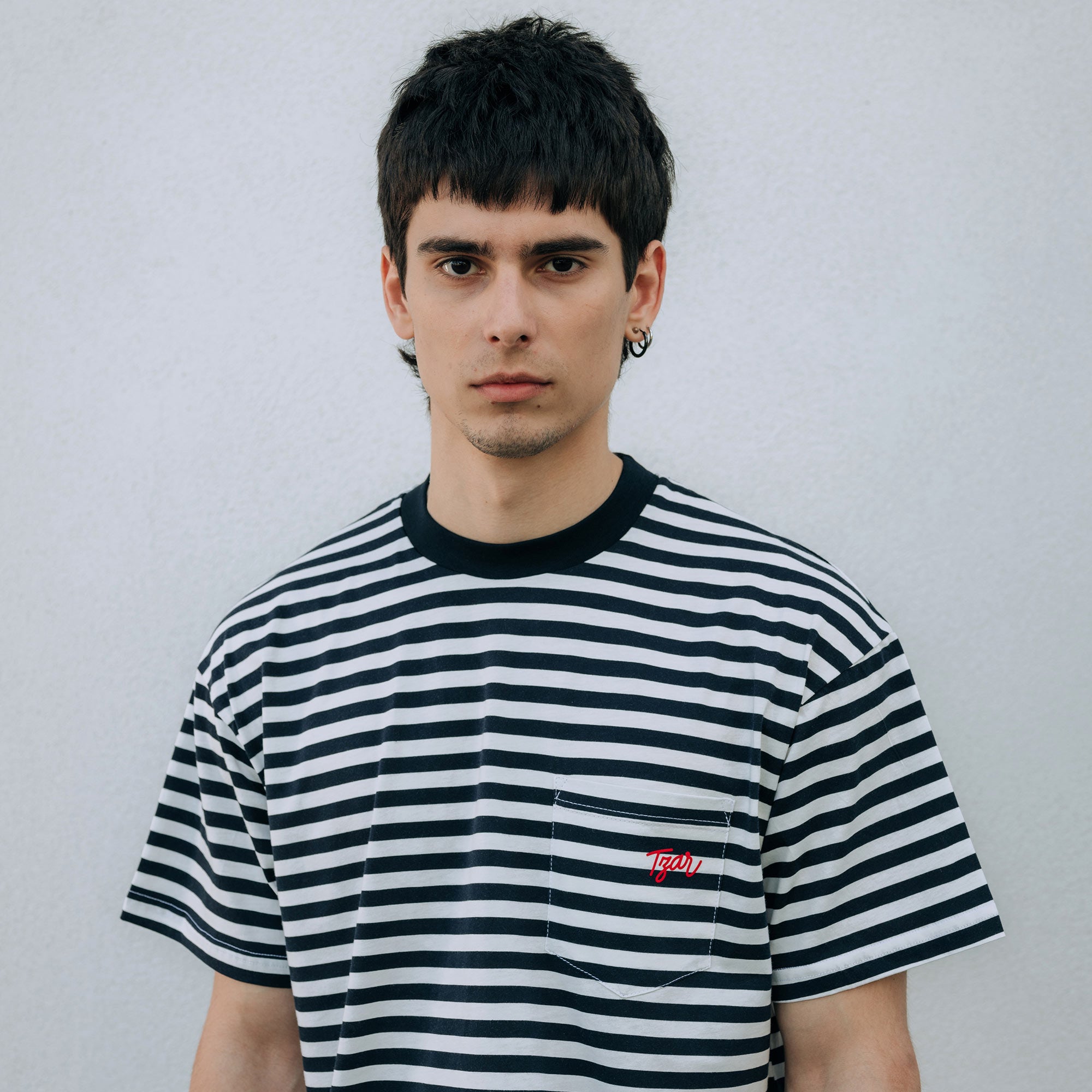 Mornar Tzar,  striped men's t-shirt