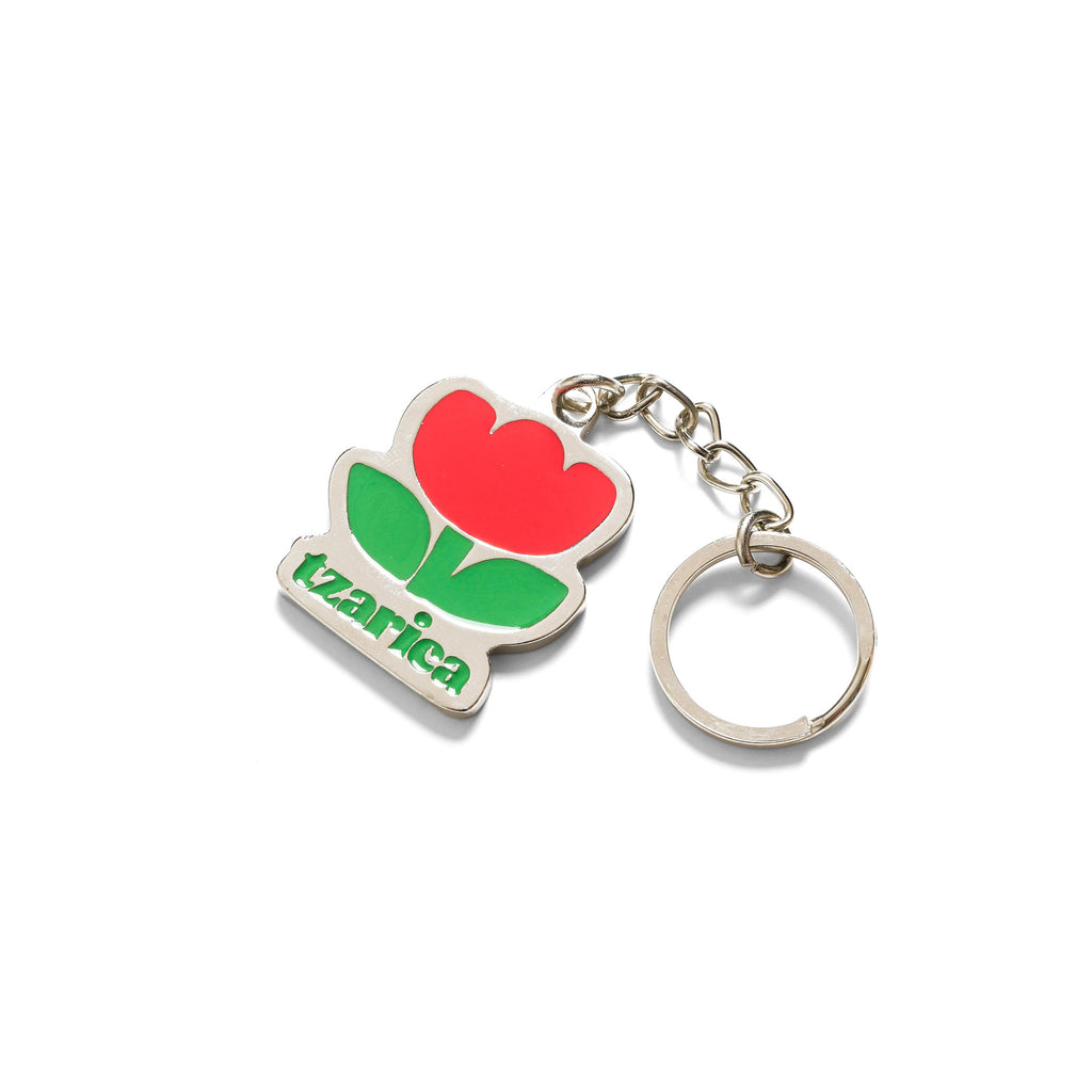 Tzarica Naturelle, silver keychain