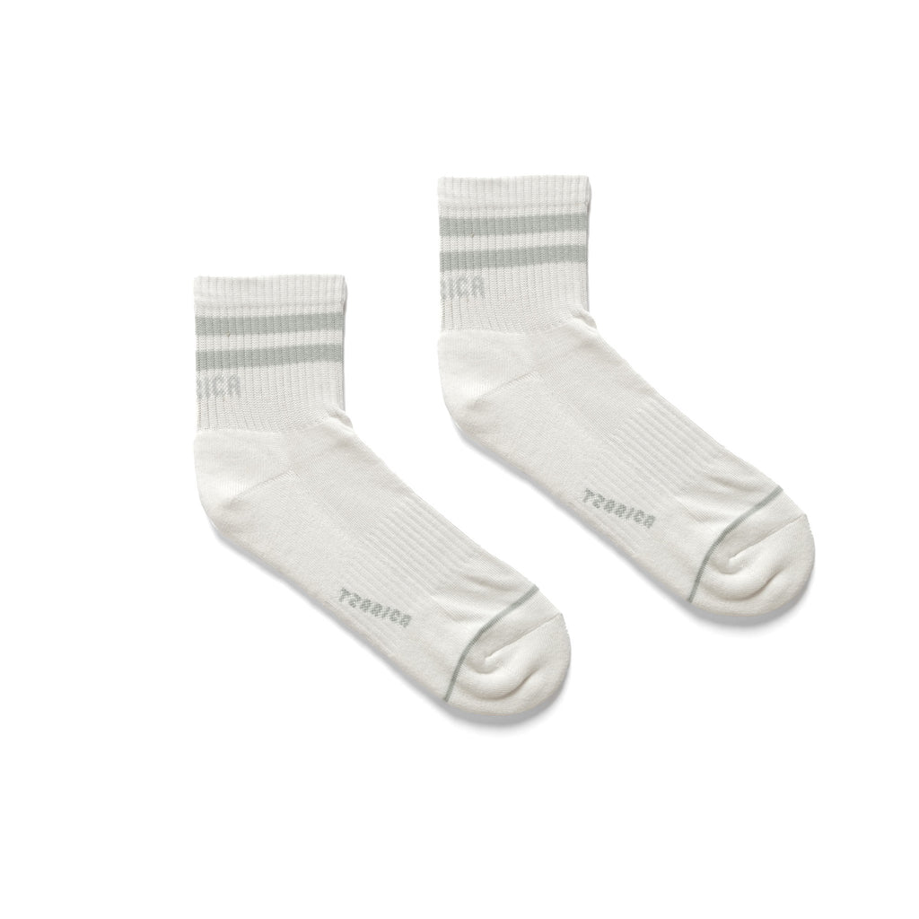 Tzarica, Women's Striped Short Athletic Socks