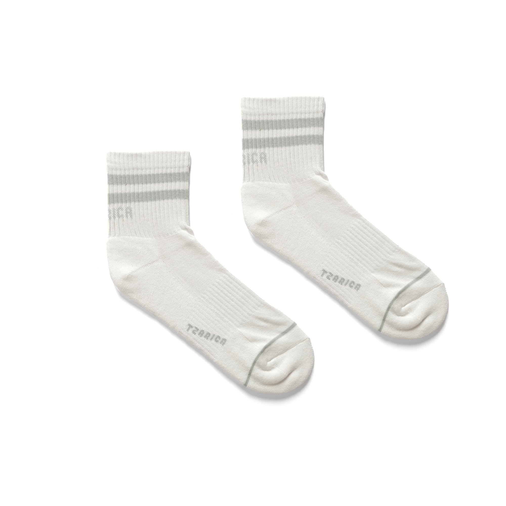 Tzarica, Women's Striped Short Athletic Socks