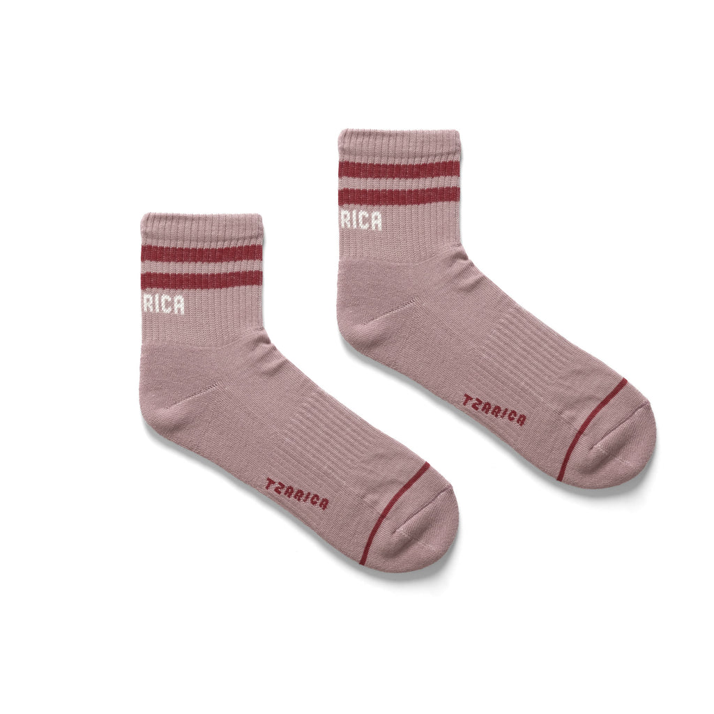 Tzarica, Women's Striped Short Athletic Socks