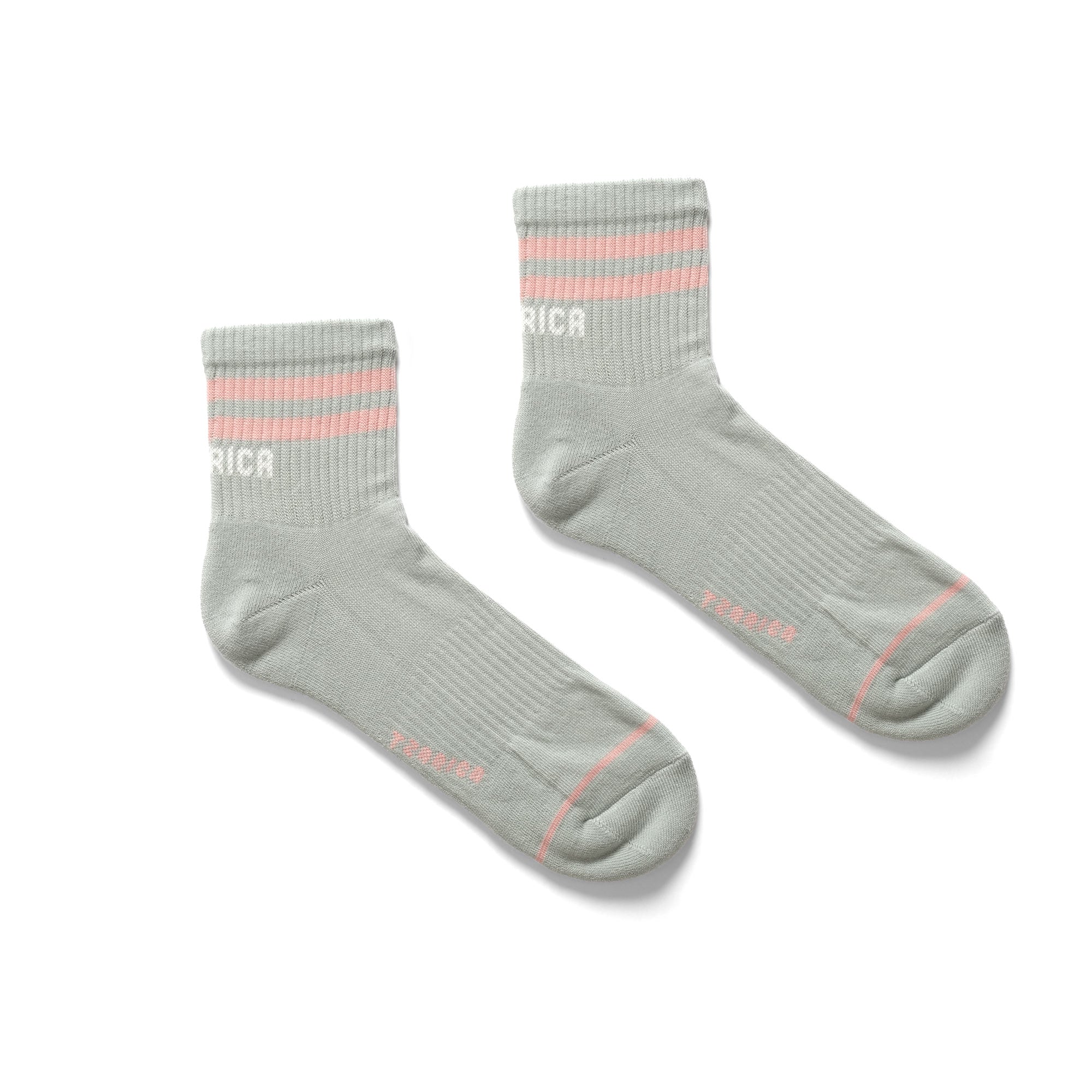 Tzarica, Women's Striped Short Athletic Socks