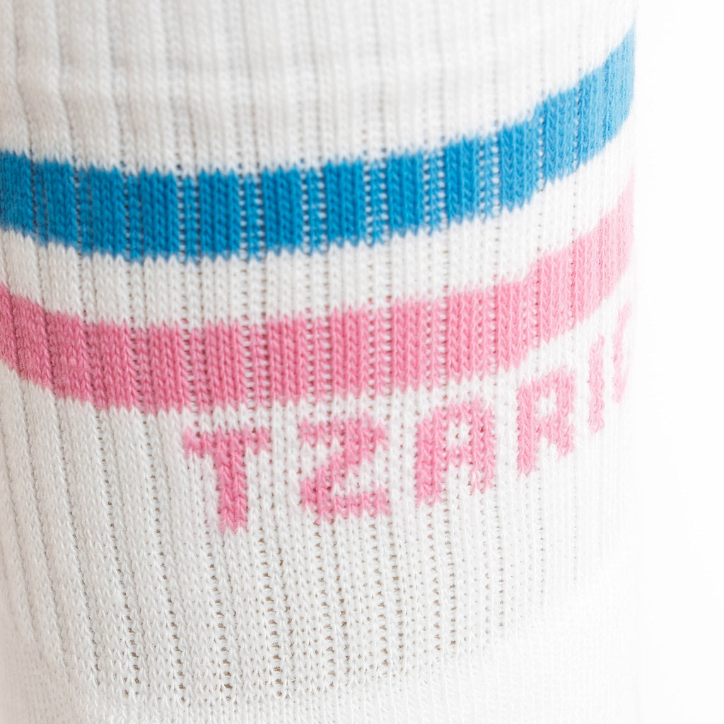 Tzarica, ženske bele kratke sportske čarape