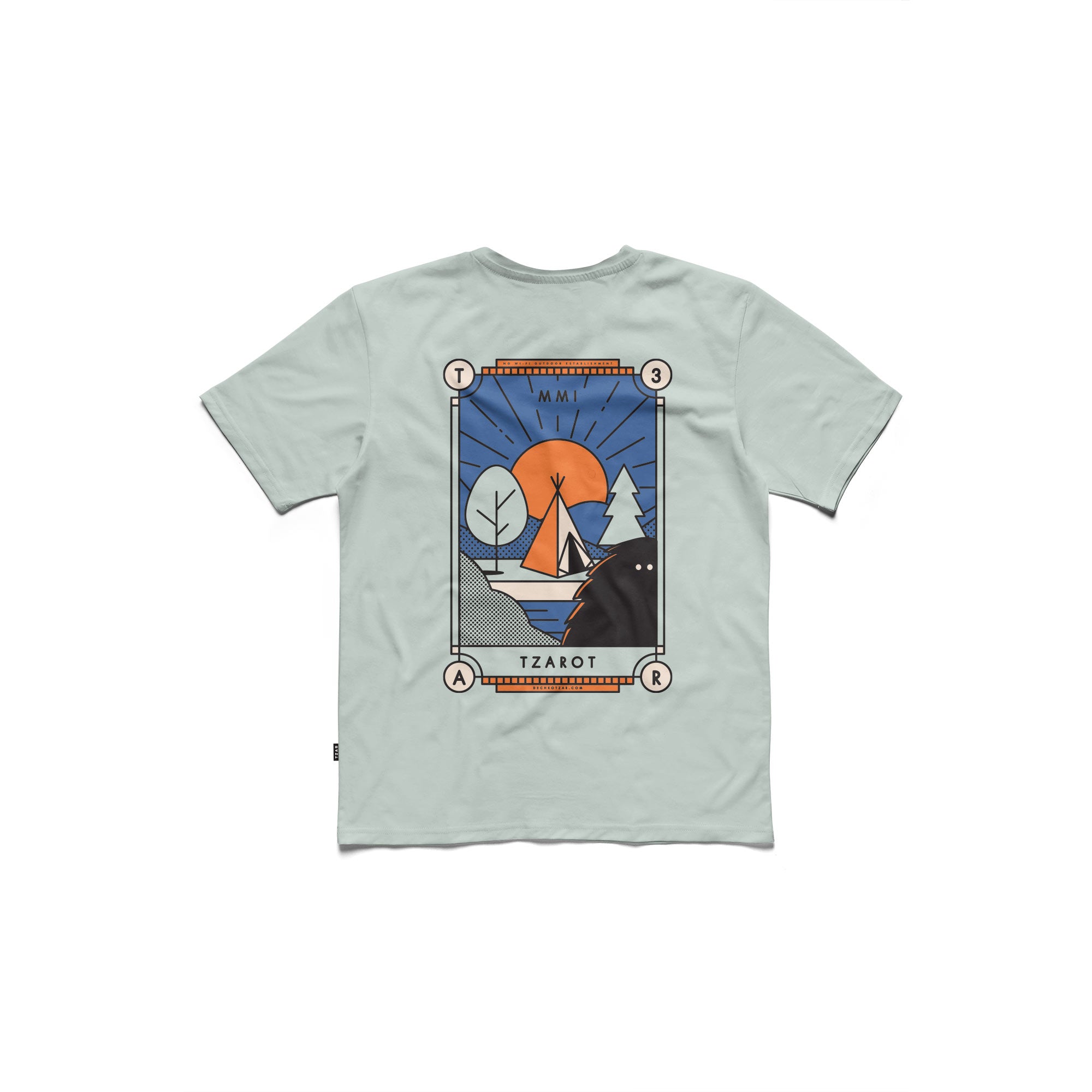 Tzarot No Wi-Fi w25, muška majica