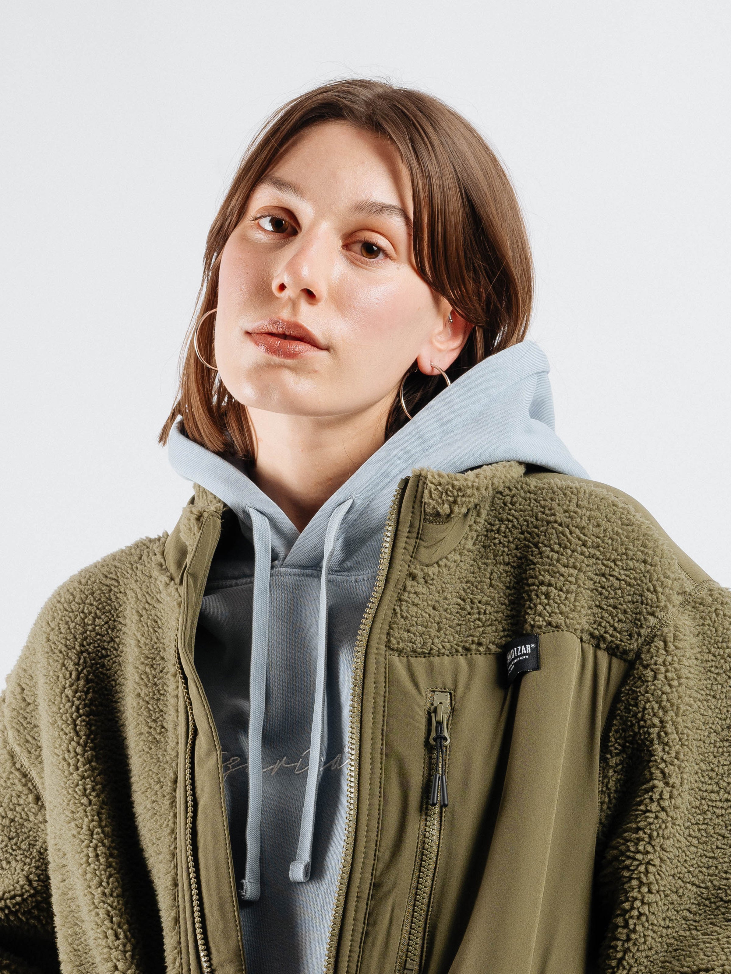 Tzar w25, unisex sherpa jacket