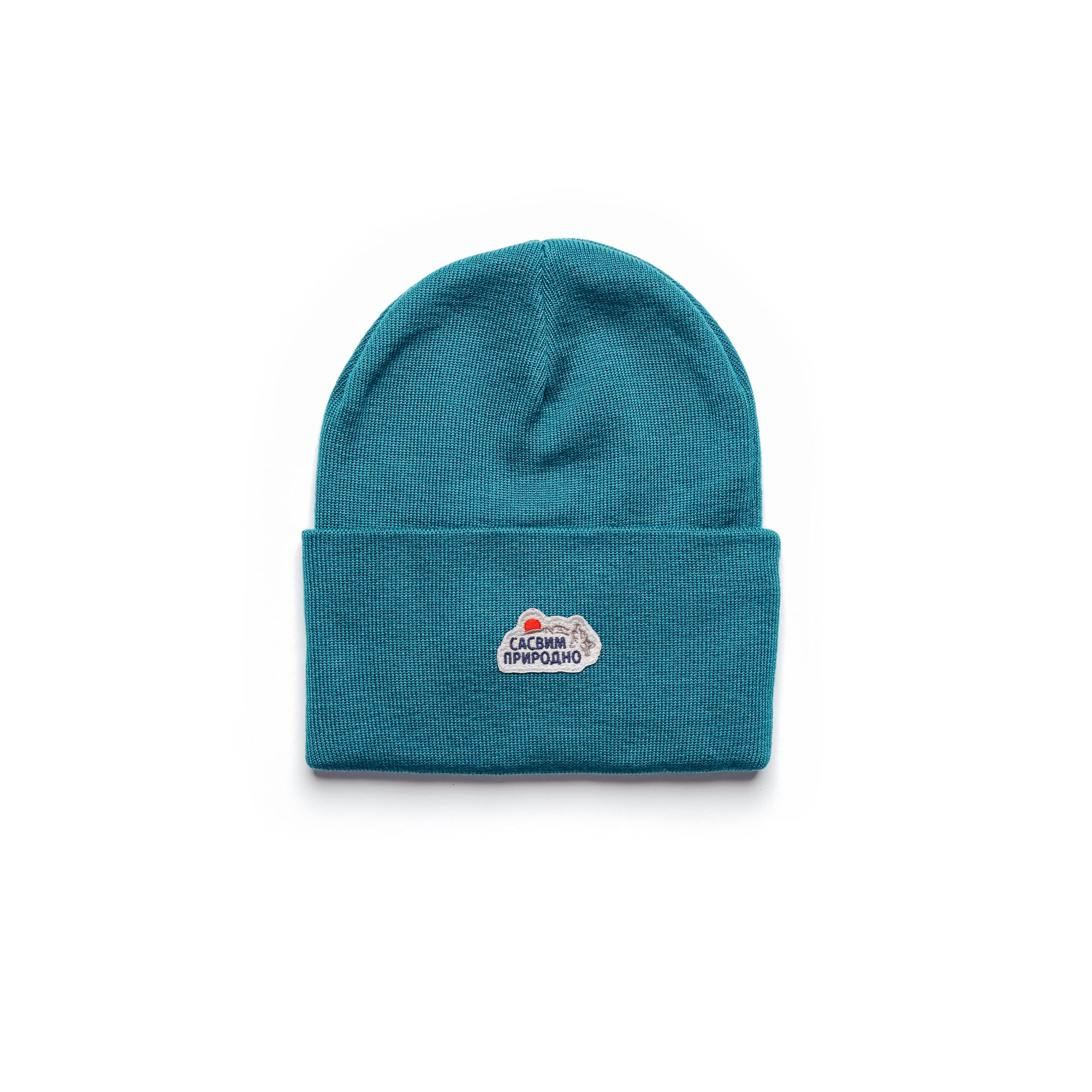 Sasvim prirodno, turquoise beanie