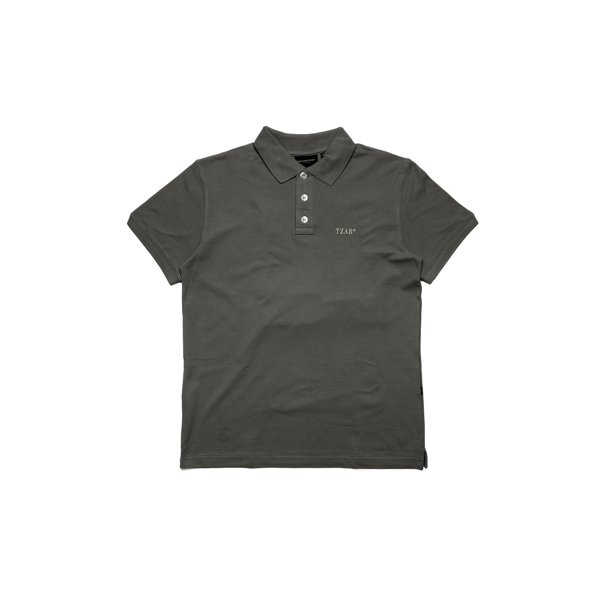 Etna, men’s grey polo t-shirt – DechkoTzar