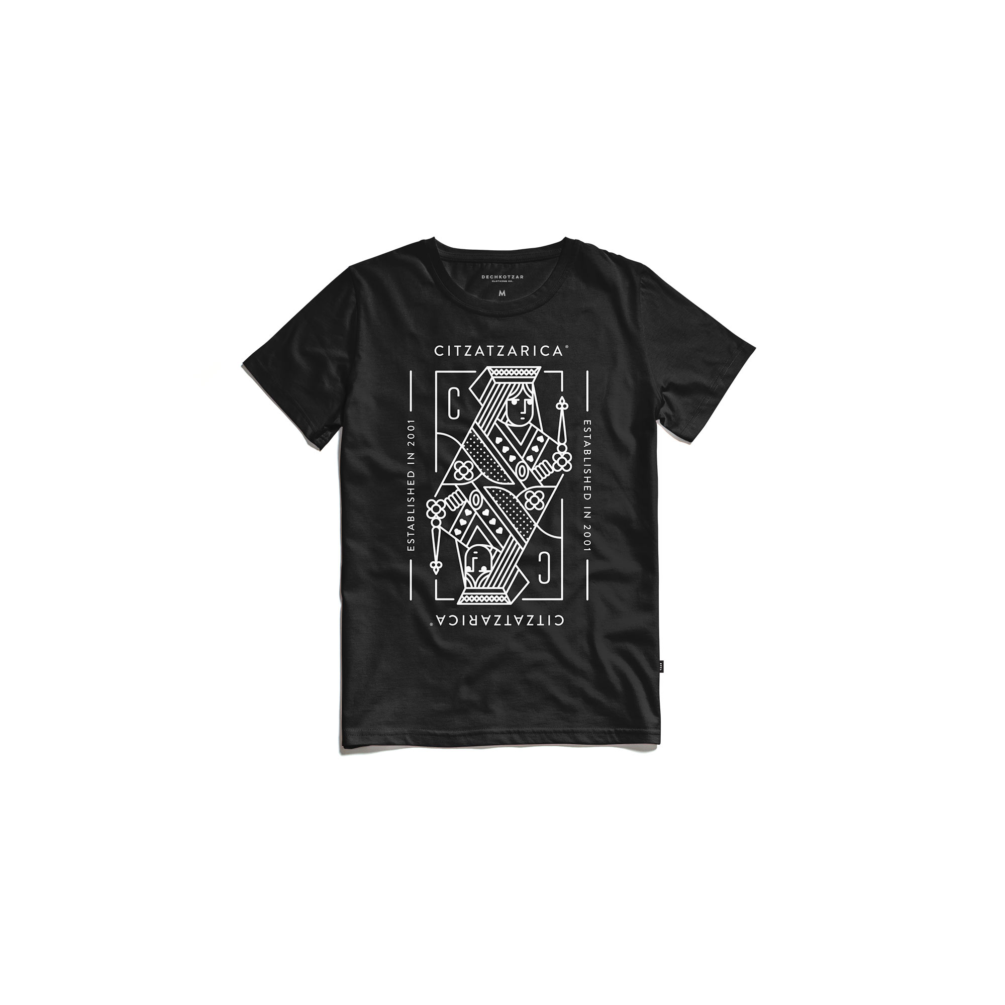 Karte, women’s black UpHigh t-shirt – DechkoTzar