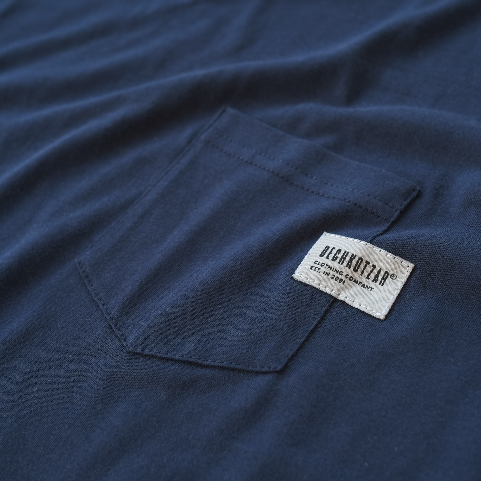 Pocket modal, men’s navy t-shirt – DechkoTzar