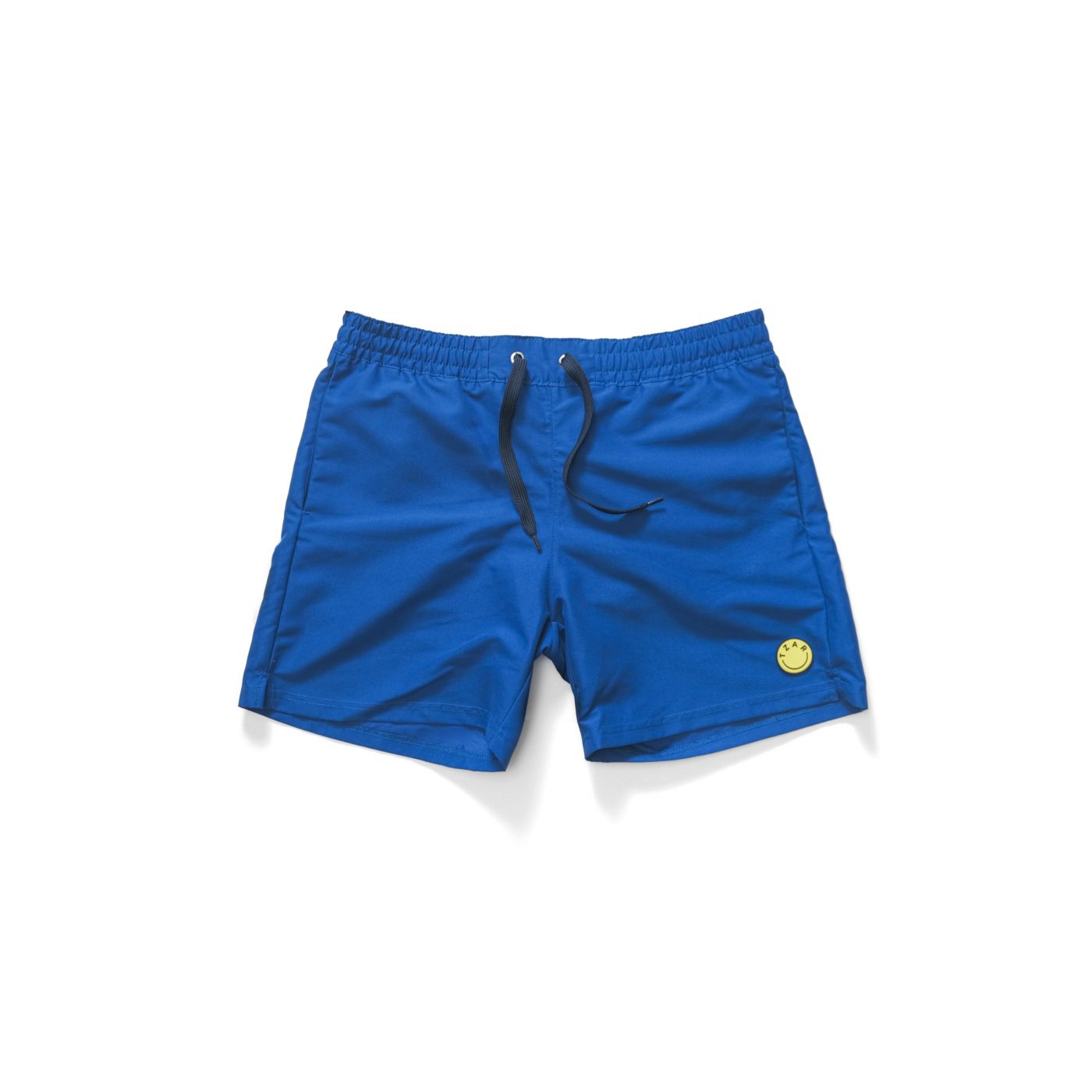 Smiley Tzar, blue swim trunks – DechkoTzar